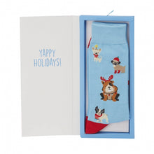 Load image into Gallery viewer, MENS YAPPY HOLIDAYS SOCK CARD
