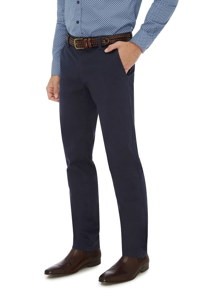 City Club Hammond Place Chinos - Navy