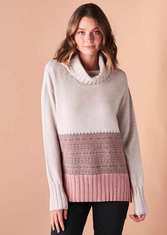 Uimi Jarrah Jumper - Mushroom