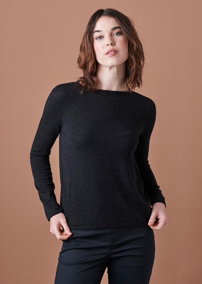 Uimi Phoebe Fine Jersey Top in Merino Wool