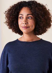Uimi Phoebe Fine Jersey Top in Merino Wool