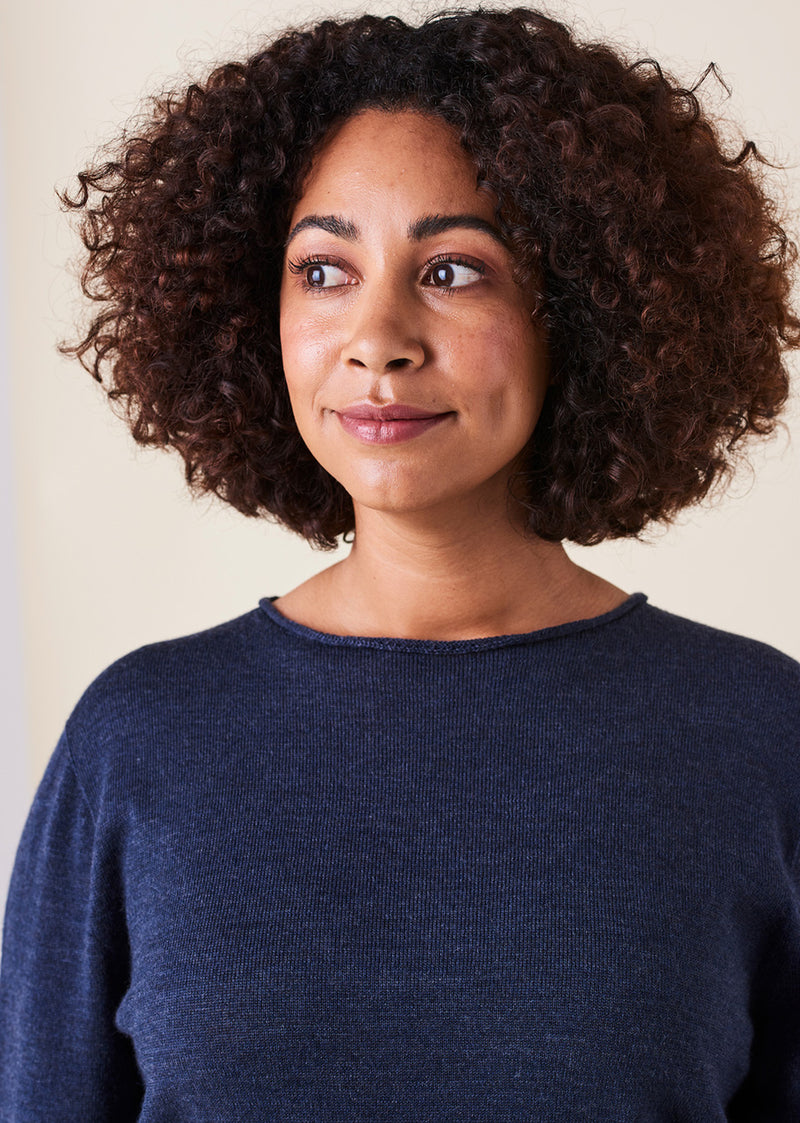 Uimi Phoebe Fine Jersey Top in Merino Wool