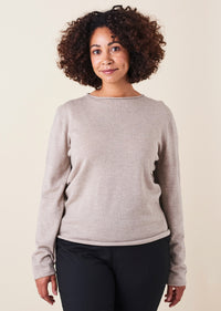 Uimi Phoebe Fine Jersey Top in Merino Wool