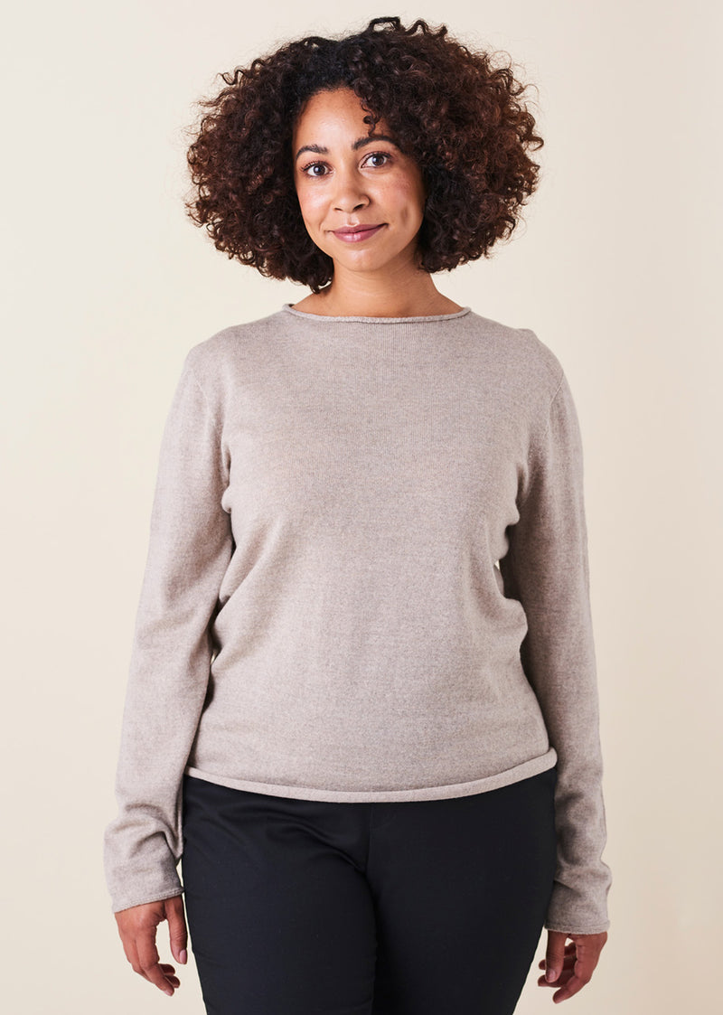 Uimi Phoebe Fine Jersey Top in Merino Wool