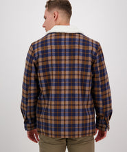 Load image into Gallery viewer, Men&#39;s Swanndri Kaituna Jacket Toffee Check
