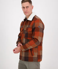 Men's Swanndri Kaituna Jacket Autumn Check (Small size only)