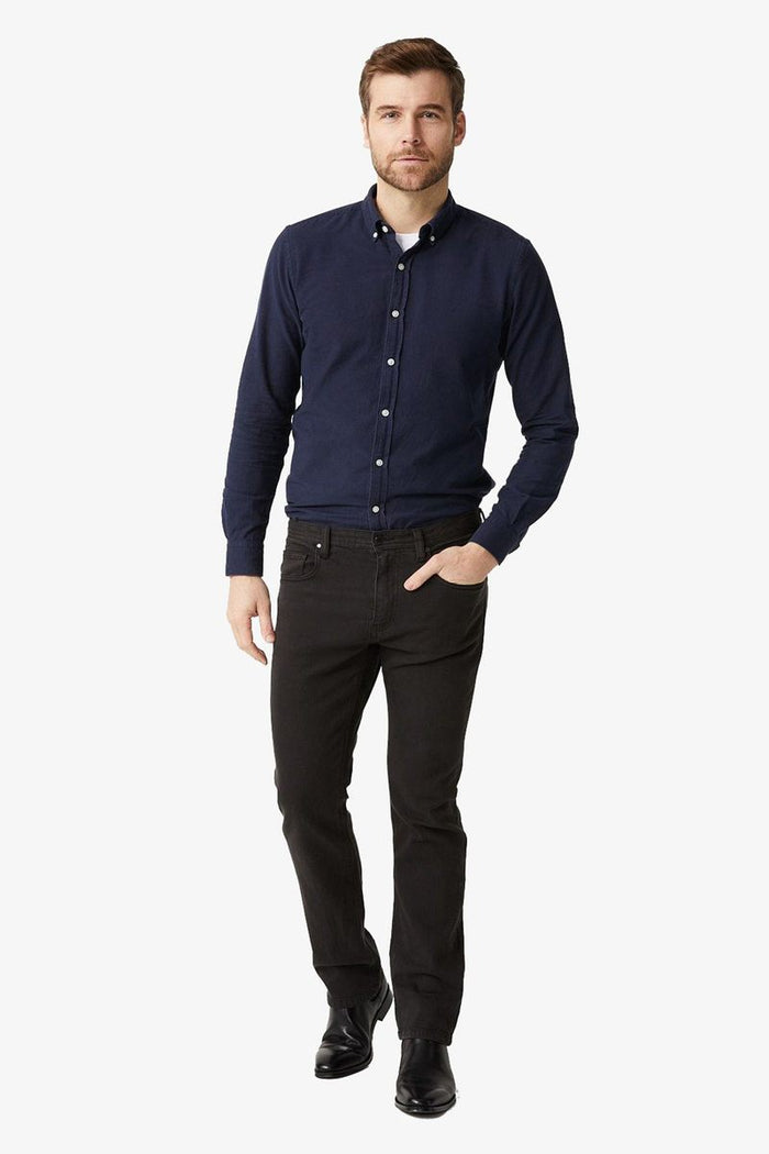 Toorallie Men's Ando Merino-Denim Jeans in Black