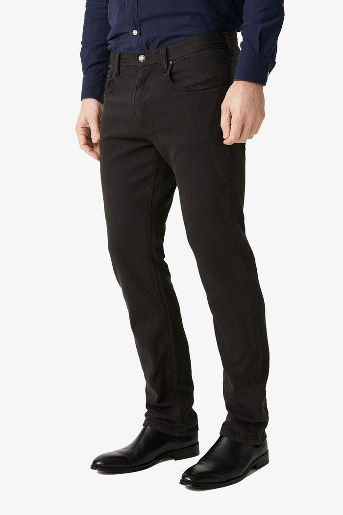 Toorallie Men's Ando Merino-Denim Jeans in Black